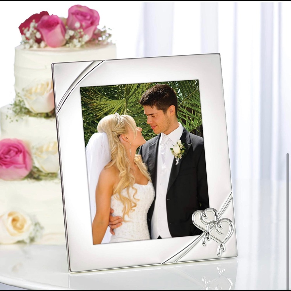 Lenox True Love 8" X 10" Frame, 2.00 LB, Metallic